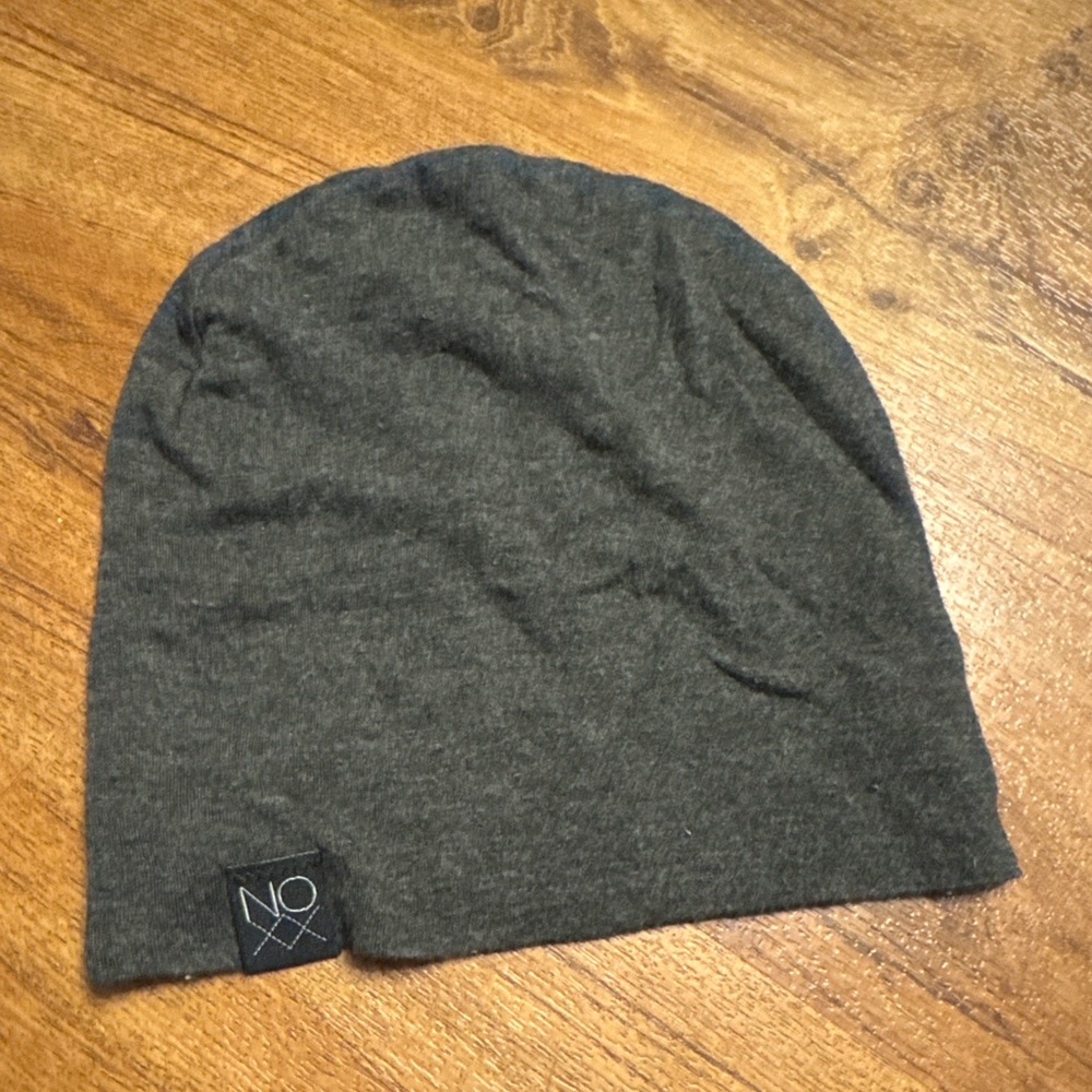 NOXX Toddler Beanie Hat Gray Slouchy Knit